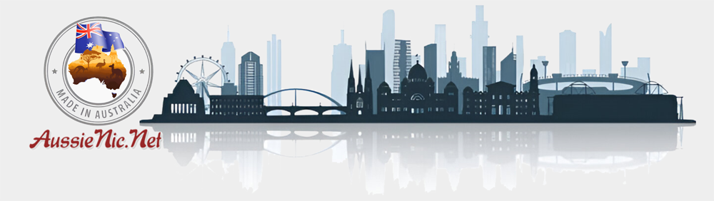 Made in Australia - Hornsby Water Clock Logo